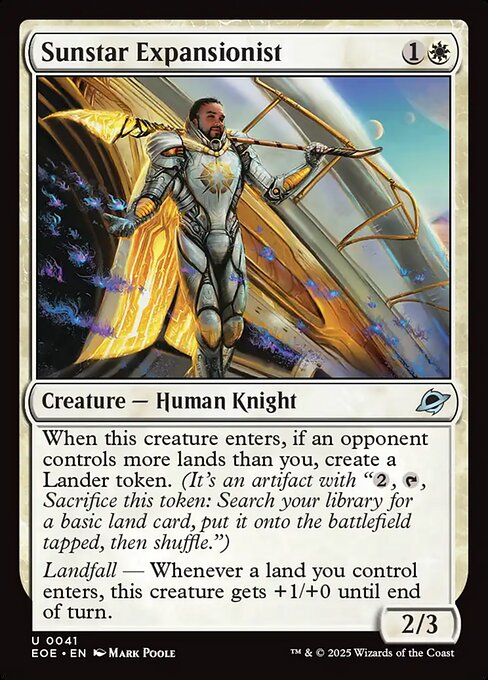 Sunstar Expansionist - Edge of Eternities - 41