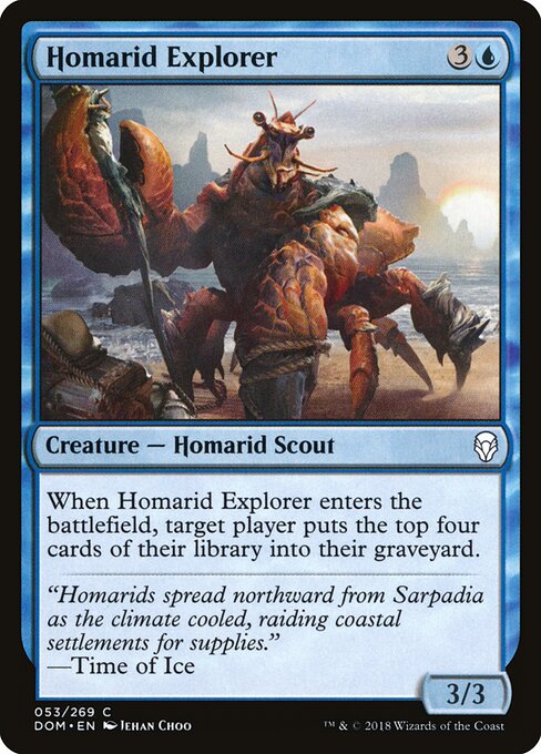 Homarid Explorer - Dominaria - 53