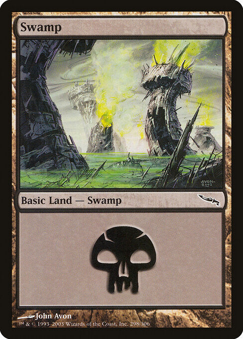 Swamp - Mirrodin - 298