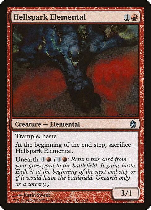 Hellspark Elemental - Premium Deck Series: Fire and Lightning - 6