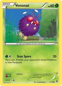 Venonat - XY - Phantom Forces - 1/119