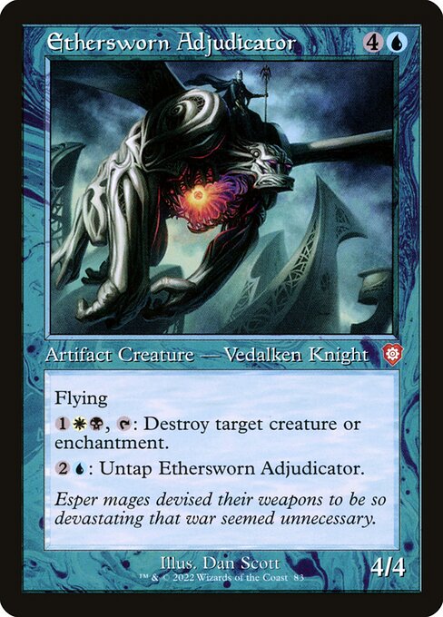 Ethersworn Adjudicator - The Brothers' War Commander - 83