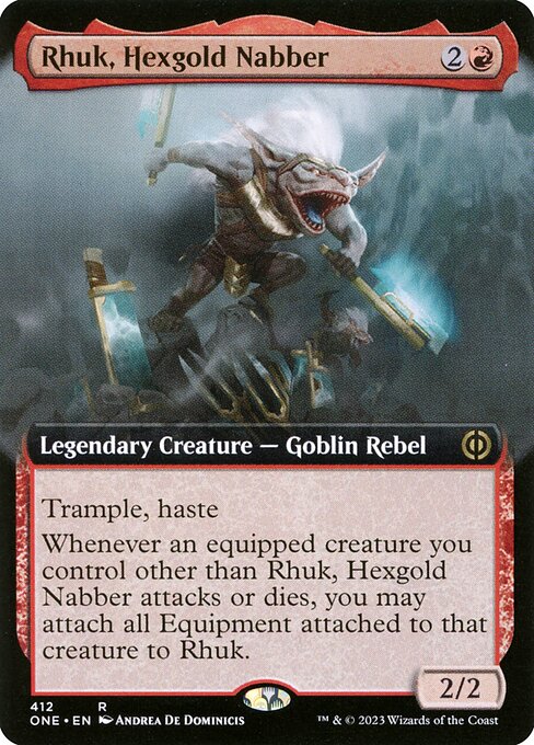 Rhuk, Hexgold Nabber - Phyrexia: All Will Be One - 412