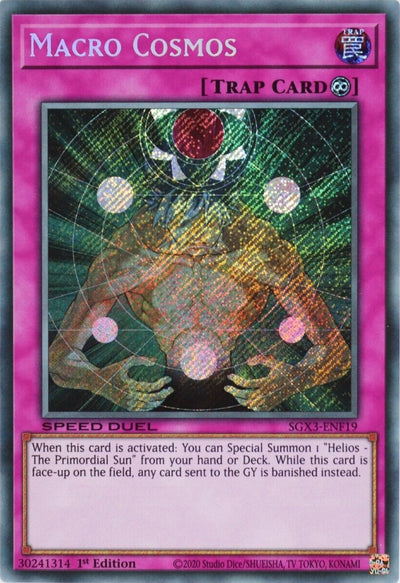Macro Cosmos [SGX3-ENF19] Secret Rare