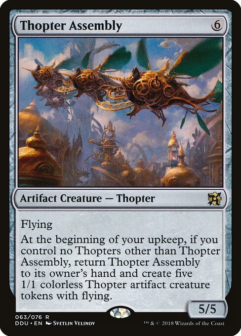 Thopter Assembly - Duel Decks: Elves vs. Inventors - 63