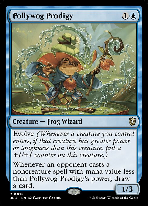 Pollywog Prodigy - Bloomburrow Commander - 15