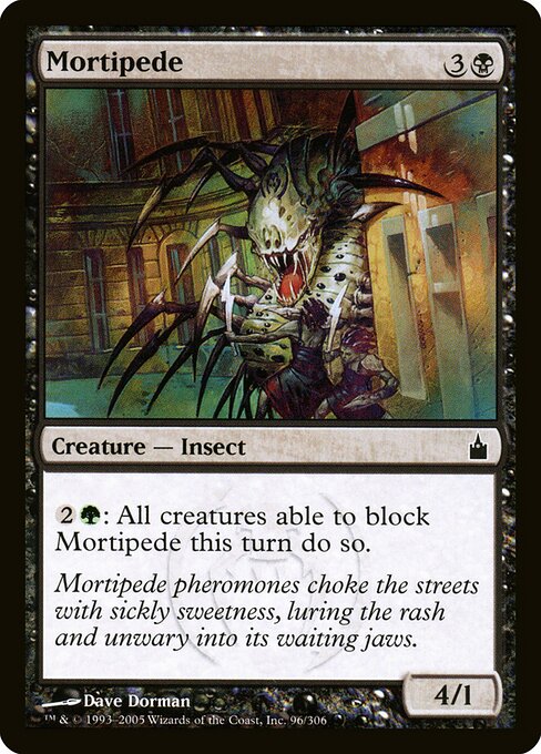 Mortipede - Ravnica: City of Guilds - 96