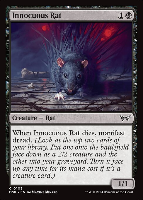 Innocuous Rat - Duskmourn: House of Horror - 103