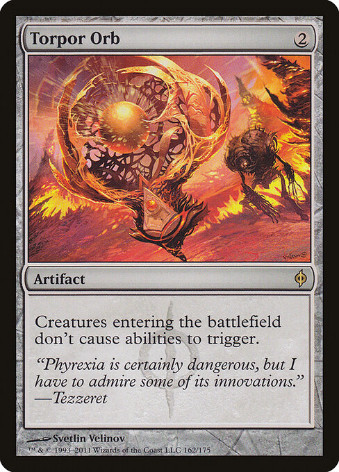 Torpor Orb - New Phyrexia - 162