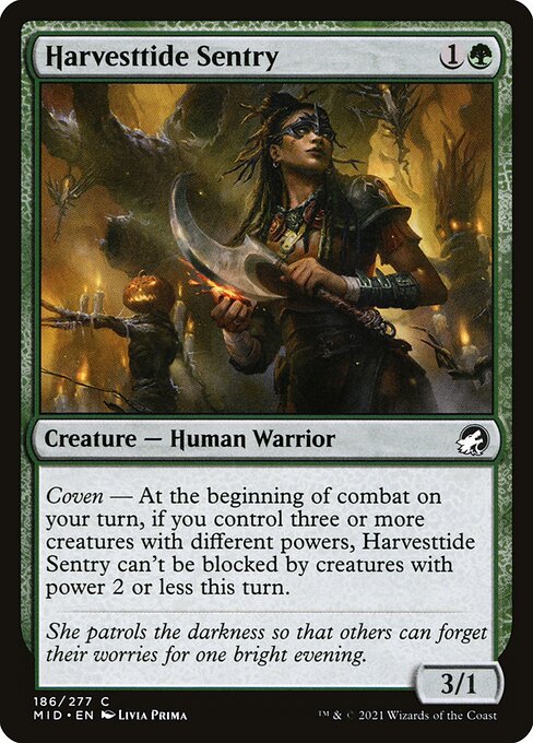 Harvesttide Sentry - Innistrad: Midnight Hunt - 186