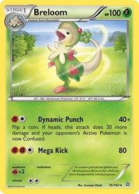 Breloom - XY - Primal Clash - 16/160