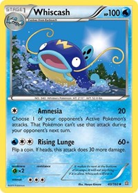 Whiscash - XY - Primal Clash - 40/160