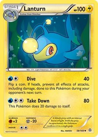 Lanturn - XY - Primal Clash - 58/160