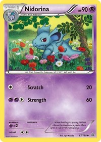 Nidorina - XY - Primal Clash - 67/160