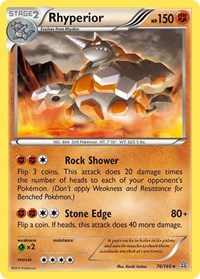Rhyperior - XY - Primal Clash - 76/160