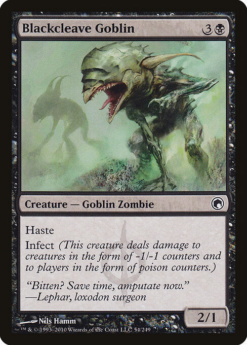 Blackcleave Goblin - Scars of Mirrodin - 54