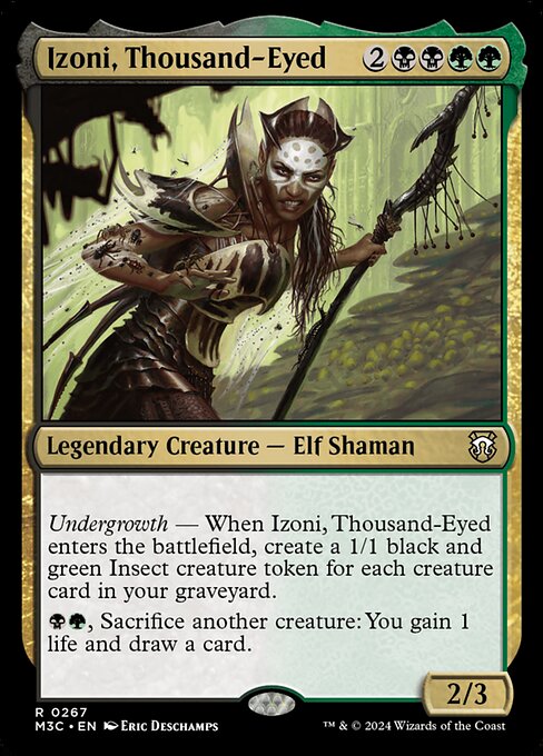 Izoni, Thousand-Eyed - Modern Horizons 3 Commander - 267