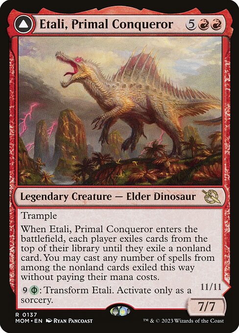 Etali, Primal Conqueror // Etali, Primal Sickness - March of the Machine - 137