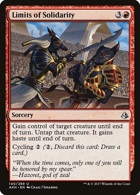 Limits of Solidarity - Amonkhet - 140