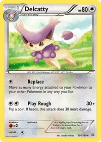 Delcatty - XY - Primal Clash - 114/160