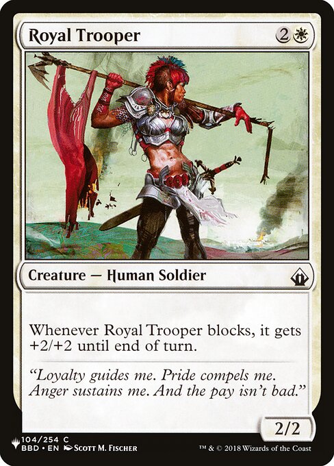 Royal Trooper - The List - BBD-104