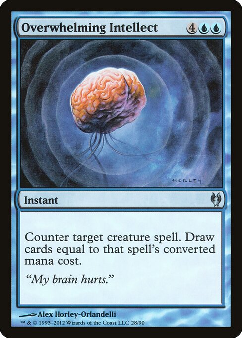 Overwhelming Intellect - Duel Decks: Izzet vs. Golgari - 28