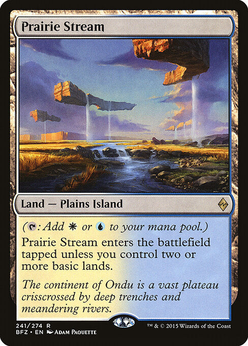 Prairie Stream - Battle for Zendikar - 241