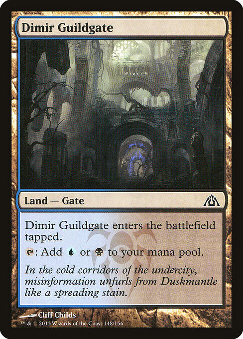 Dimir Guildgate - Dragon's Maze - 148