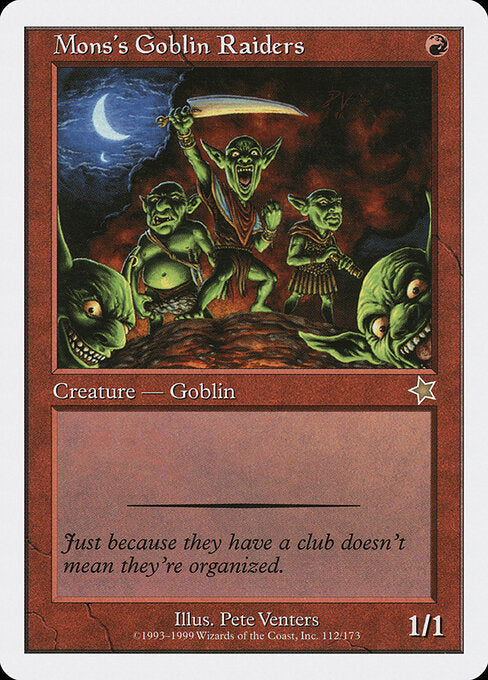 Mons's Goblin Raiders - Starter 1999 - 112