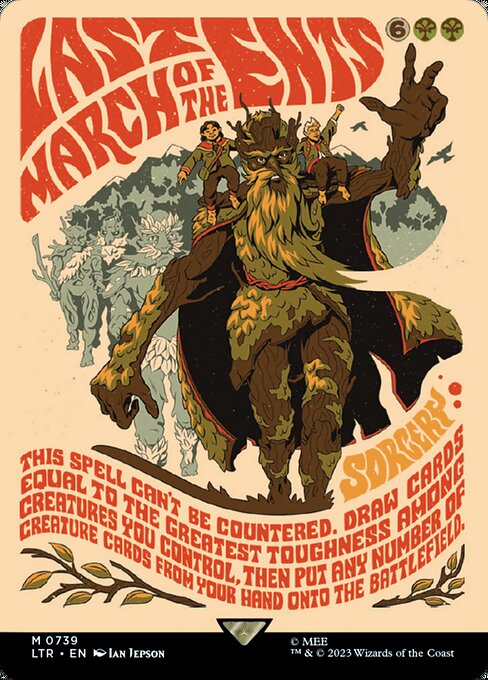 Last March of the Ents - The Lord of the Rings: Tales of Middle-earth - 739