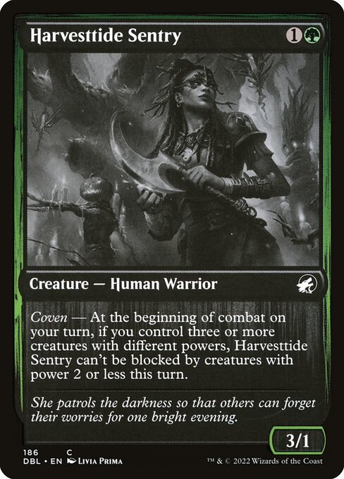 Harvesttide Sentry - Innistrad: Double Feature - 186