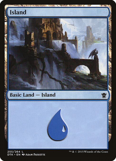 Island - Dragons of Tarkir - 255