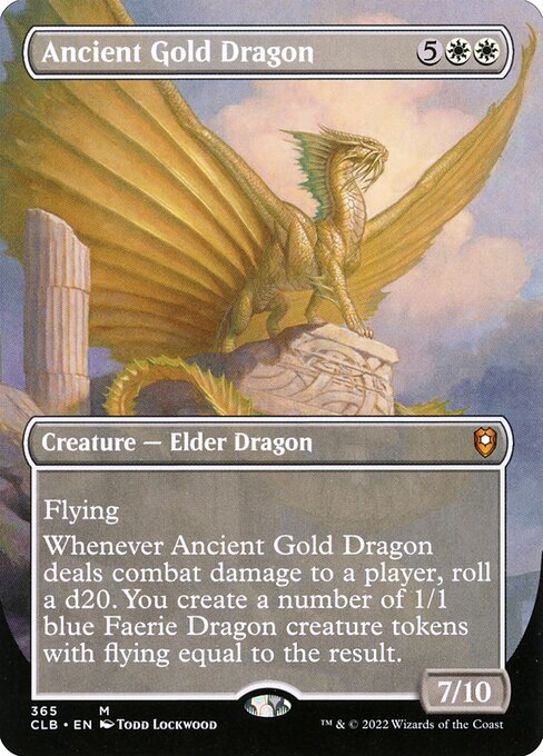 Ancient Gold Dragon - Commander Legends: Battle for Baldur's Gate - 365