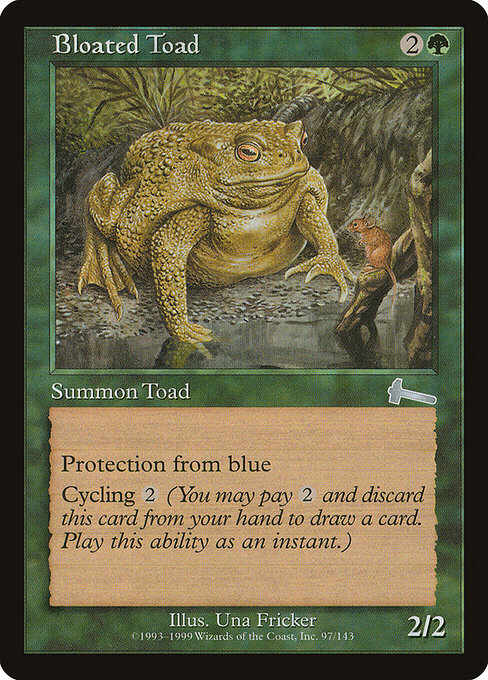 Bloated Toad - Urza's Legacy - 97