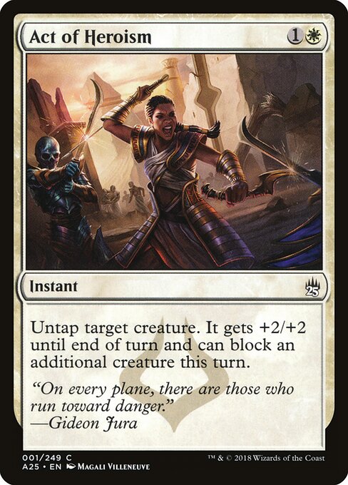 Act of Heroism - Masters 25 - 1