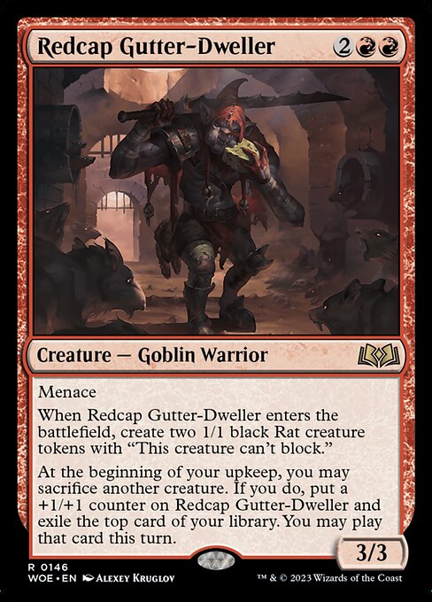 Redcap Gutter-Dweller - Wilds of Eldraine - 146