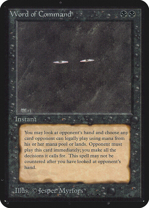 Word of Command - Limited Edition Alpha - 136