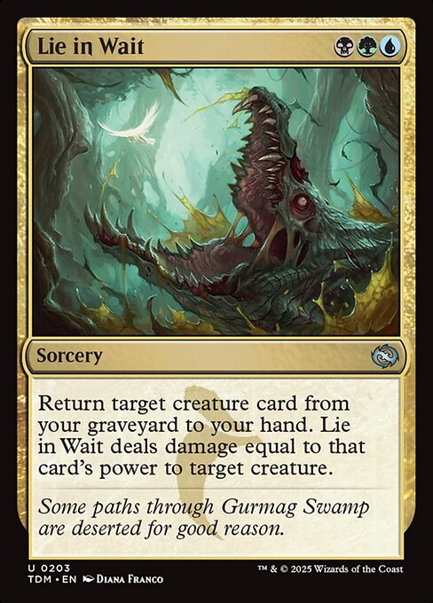 Lie in Wait - Tarkir: Dragonstorm - 203