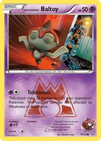 Team Magma's Baltoy - Double Crisis - 10/34