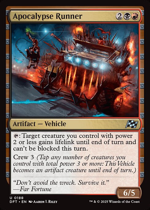 Apocalypse Runner - Aetherdrift - 188