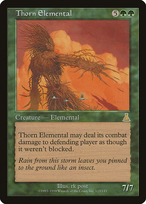 Thorn Elemental - Urza's Destiny - 123