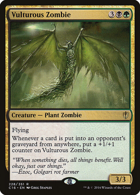 Vulturous Zombie - Commander 2016 - 228