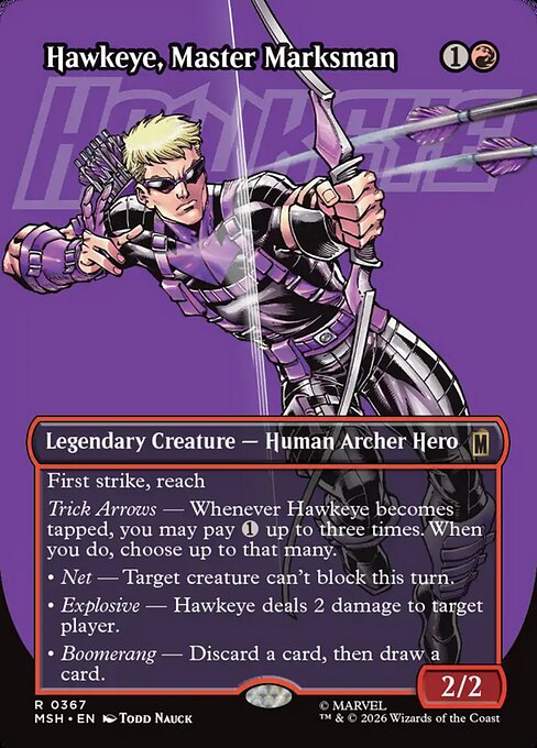 Hawkeye, Master Marksman - Marvel Super Heroes - 367