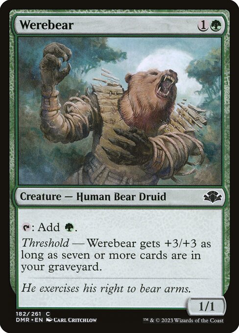Werebear - Dominaria Remastered - 182