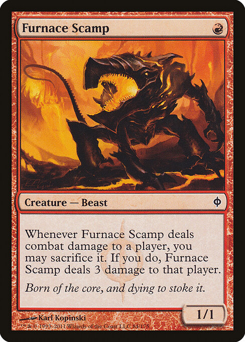 Furnace Scamp - New Phyrexia - 84