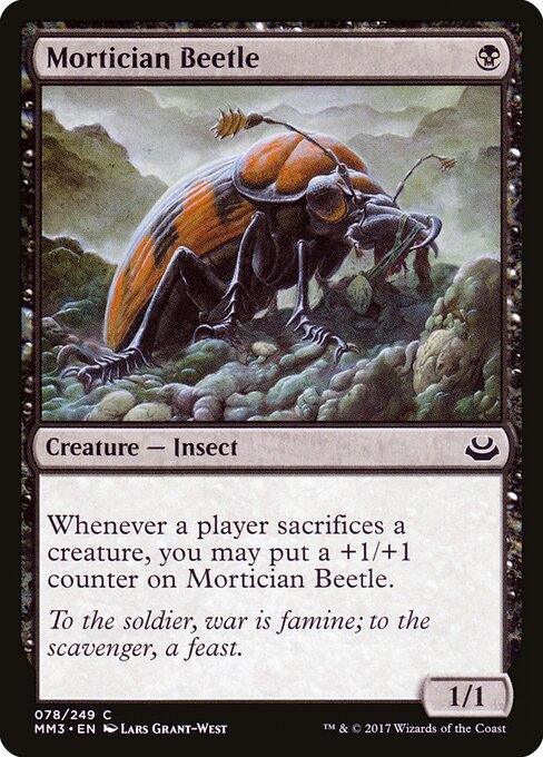 Mortician Beetle - Modern Masters 2017 - 78