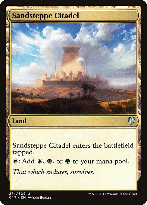Sandsteppe Citadel - Commander 2017 - 274
