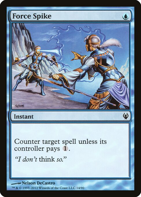 Force Spike - Duel Decks: Izzet vs. Golgari - 14