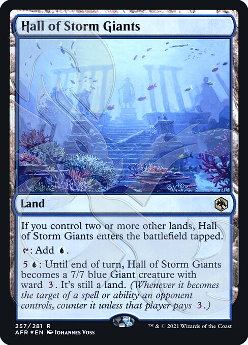 Hall of Storm Giants - Adventures in the Forgotten Realms Promos - 257a