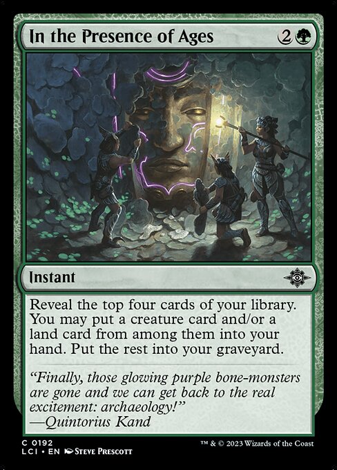 In the Presence of Ages - The Lost Caverns of Ixalan - 192